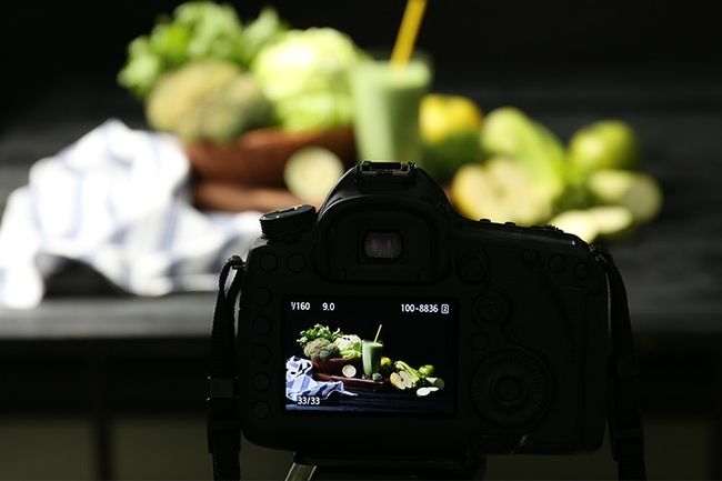 Angles de prise de vue pour la photographie culinaire