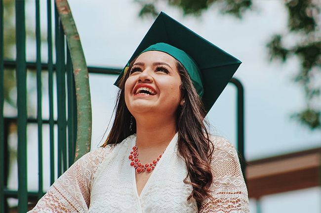 Unique senior picture