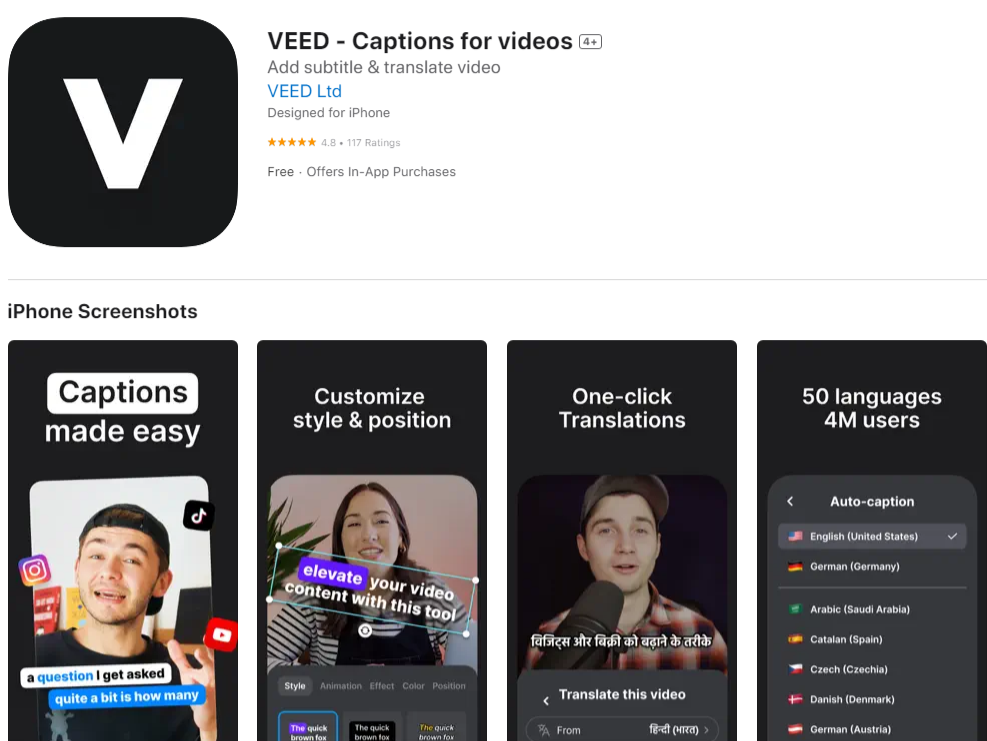 Veed - Captions for video