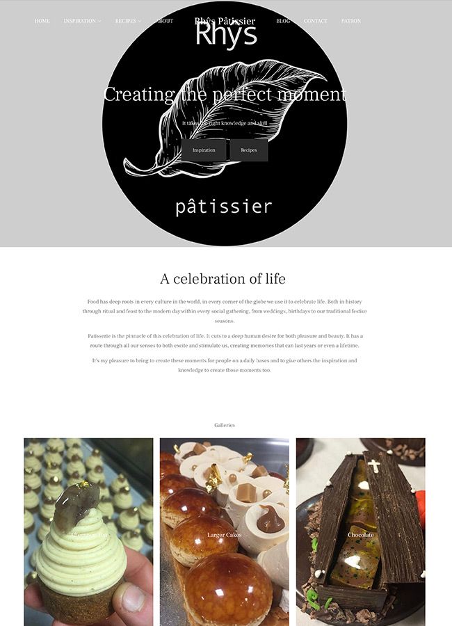 Rhys Patissier-restaurantwebsite