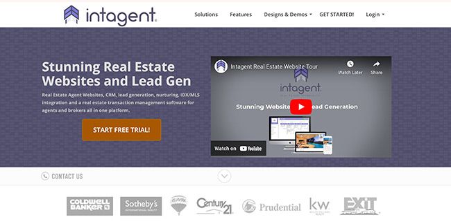 Intagent - Créateur de site Web immobilier