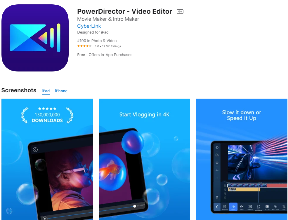 PowerDirector - notre choix d'outil de montage vidéo avancé