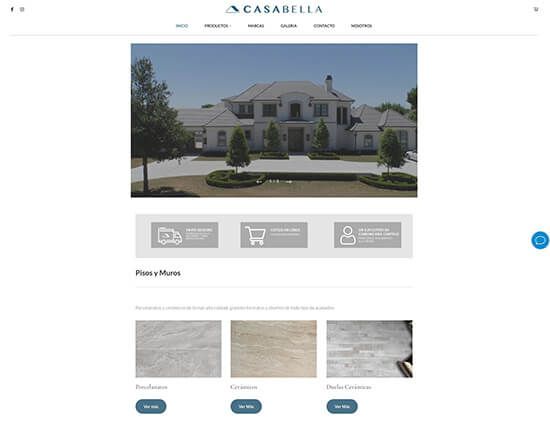 Przykłady stron internetowych z portfolio Casa Bella